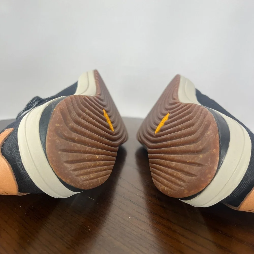 Merrell Gridway Shoes Men's 9.5 Black Canvas‎ Vibram Lace Up Sneakers J000543